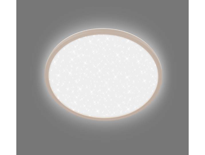 BRILONER LEUCHTEN LED Panel SLIM 7654011 , weiß (braun), Leuchten, LED Panel
