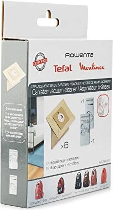 Rowenta ZR003901 Papiertüten 6 Stück
