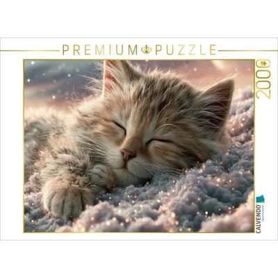 CALVENDO Puzzle Liebe auf Samtpfoten | 2000 Teile Lege-Größe 90x67cm Foto-Puzzle für glückliche Stunden