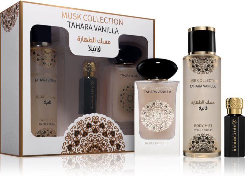 Gulf Orchid Musk Collection Tahara Vanilla coffret cadeau mixte