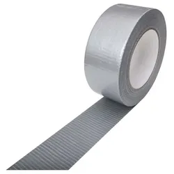 Gewebeklebeband silbergrau Panzertape Gaffaband Panzerband 48 mm x 50 m