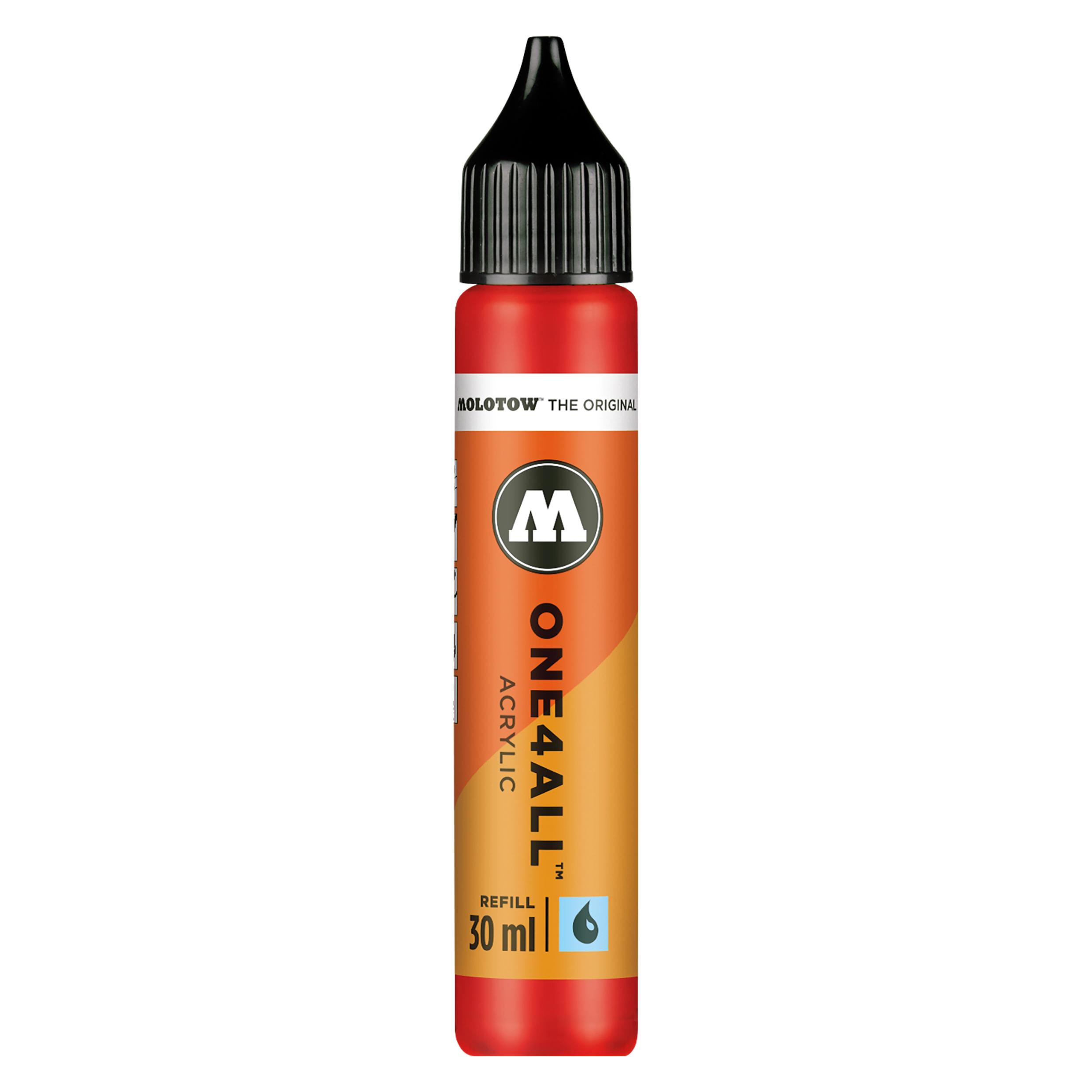 Molotow Nachfülltinte One4All für Permanentmarker 30ml verkehrsrot (Rot, 1 Stk.) (MO693013)