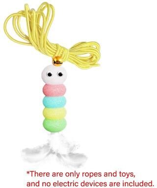 Uplifted Finds Smart Yo Yo Automatic Hanging Teaser Toy only Rope And Toys