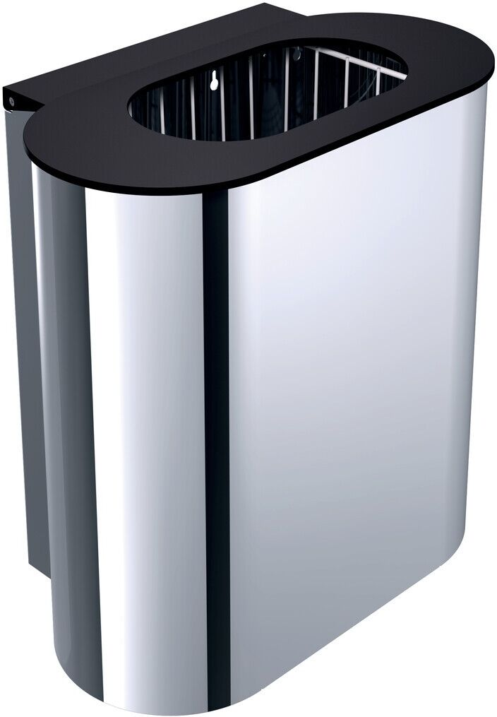 emco system 2 Abfallbehälter Wandmodell, 30 l, Edelstahl, 355300102 355300102