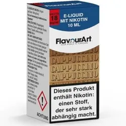 FlavourArt Cappuccino Liquid 18mg / 10ml