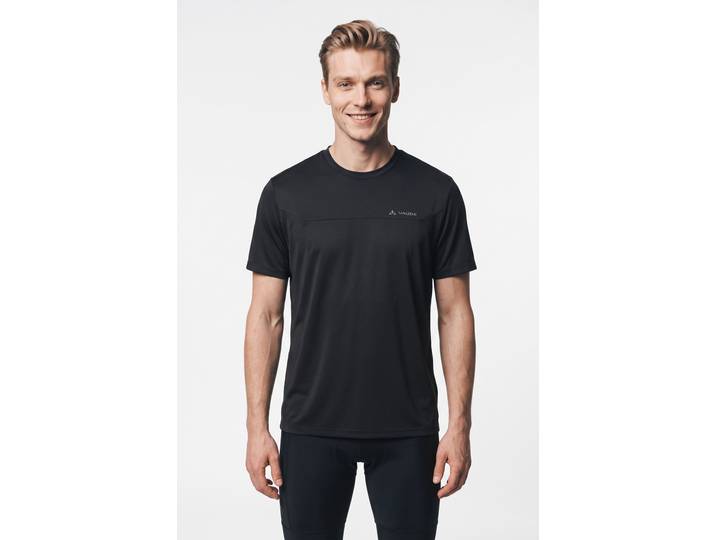 Radtrikot VAUDE SE ME FELLING TRIKOT , Herren, Gr. M, schwarz, Obermaterial: 100% Polyester, Trikots Radtrikot, für Radsport, sportlicher Stil