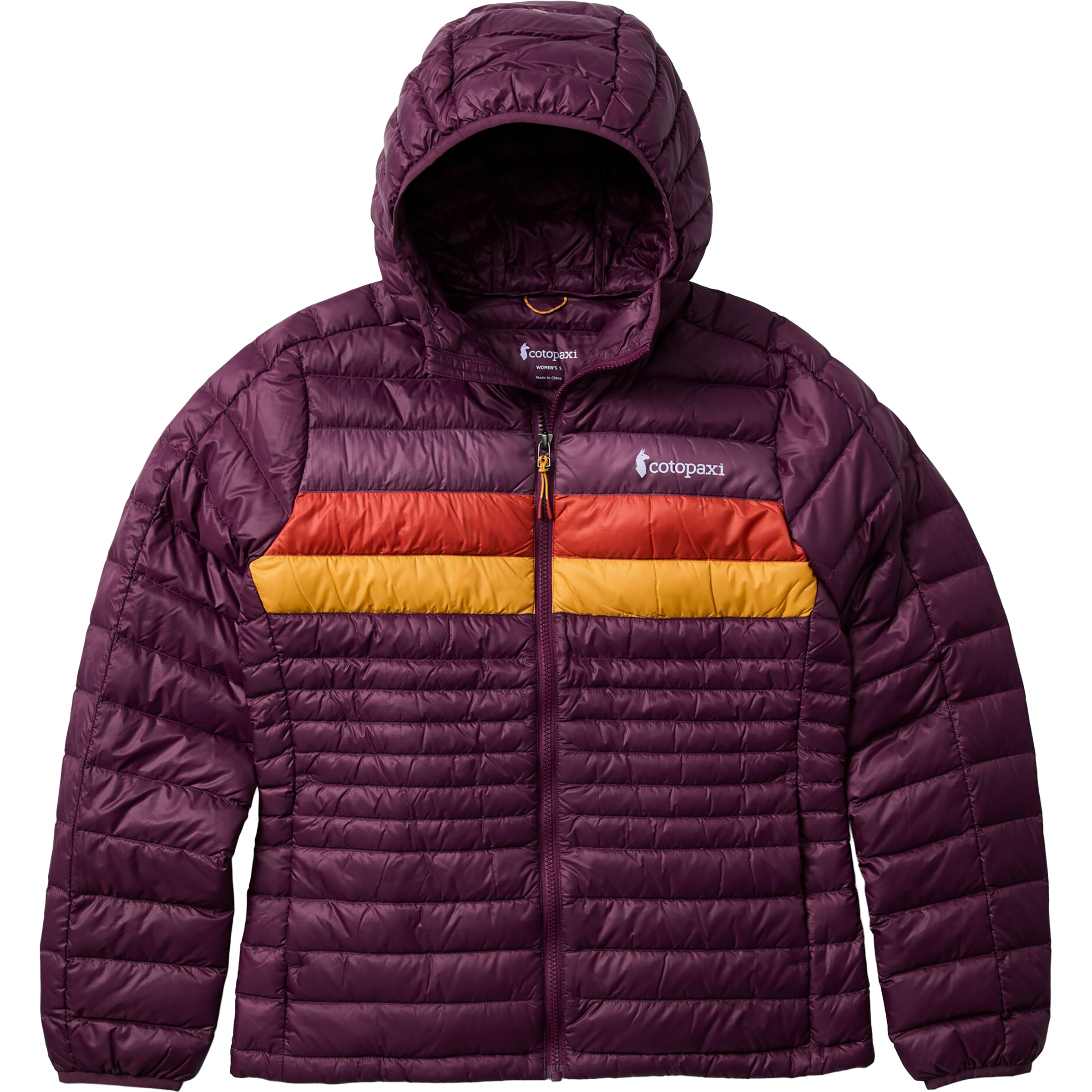 Cotopaxi Fuego Down Damen Isolationsjacke lila Größe S Lifestyle Wasserabweisend Wasserabweisend