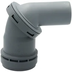 OHA-Multi-Bogen aus PP für HT-Rohre DN50/DN40