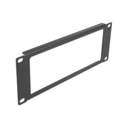 Delock 66673 10 Zoll Netzwerkschrank-Frontpaneel Schwarz