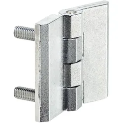Scharniere, mit Anschraubgewinde/mit Befestigungsgewinde | b1=40 mm / Zink-Druckguss, verchromt | 25160.0050