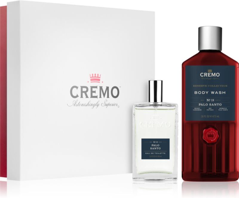 Cremo Palo Santo Gift Set coffret cadeau pour homme