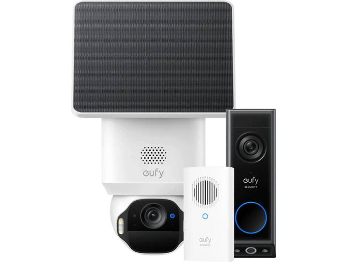 Eufy SoloCam E42 + Video Doorbell E340 + Chime