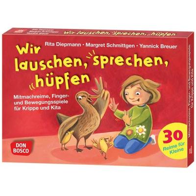 Wir lauschen, sprechen, hüpfen