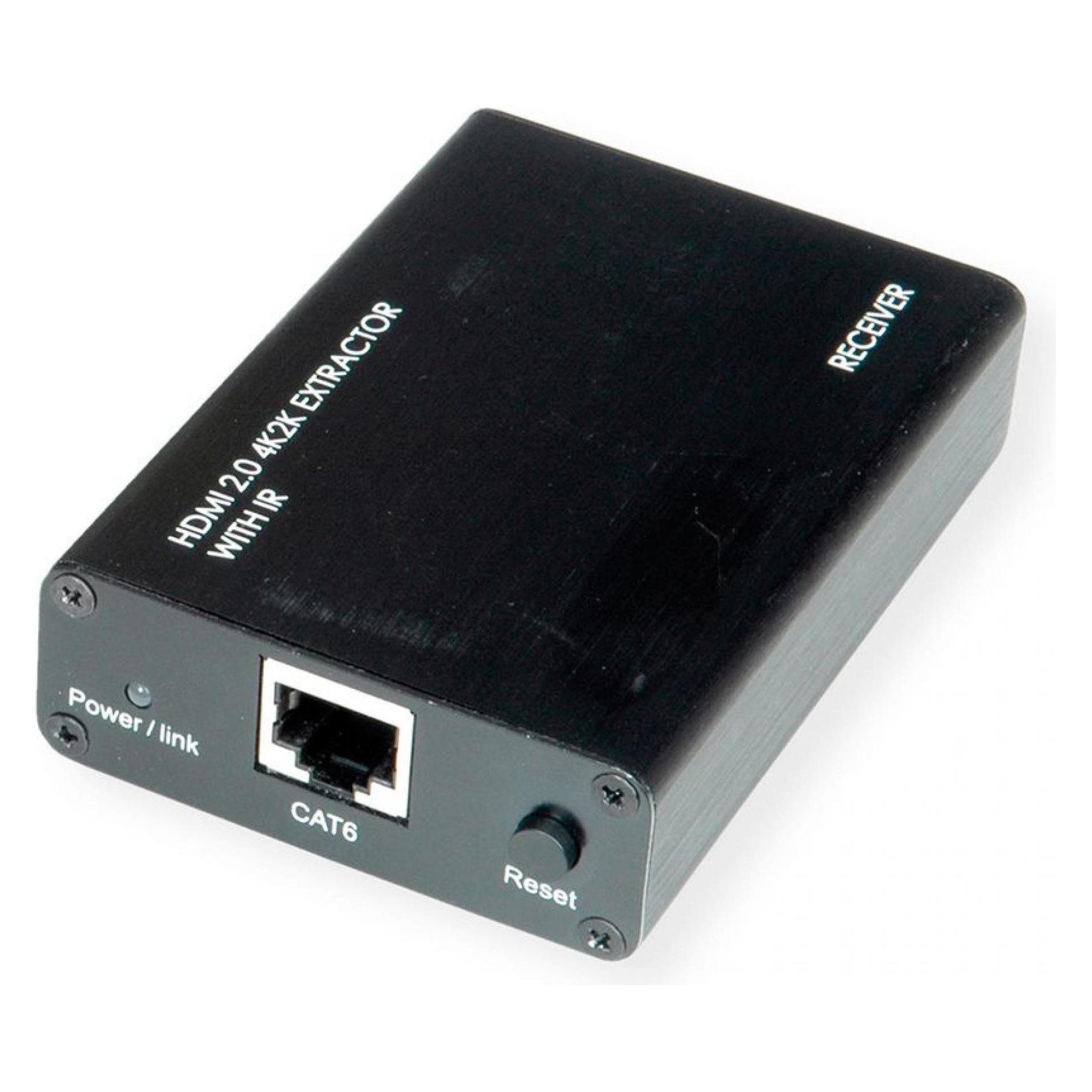 Roline HDMI A/V Extender über Kat.6A Kabel, 4K@60Hz, 30 m (14.01.3417)