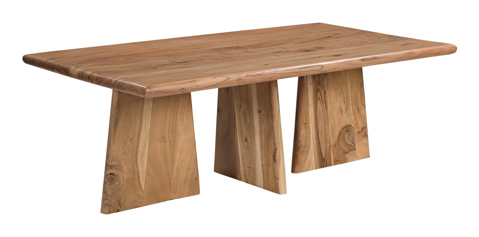 Artistiq Living Salontafel Sequia van Acaciahout, Bruin, B: 130 cm, D: 70 cm, H: 45 cm