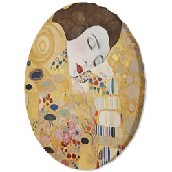 RUNDES BILD Gold 80/80 cm