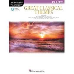 Hal Leonard Great Classical Themes - Flute - Play-Along
