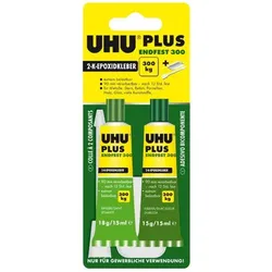 Plus Endfest 300 Epoxidharzklebstoff 2-komponentig Tube 33g