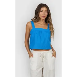 Salty Crew Charter Cami Hemd bold blue Gr. S