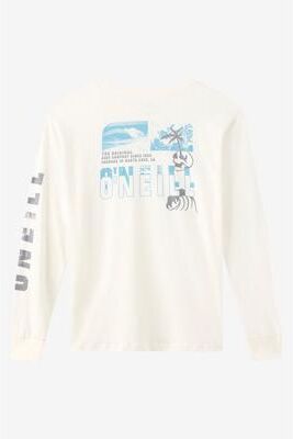 O'Neill s Cutback Long Sleeve T-Shirt in Tofu, Size Medium