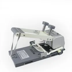 Ösenpresse Combilocher DUO N20, profi Ösgerät kombiniert aus Loch- und Ösenstanze mit einer Bindekapazität bis zu 150 Blätter inkl. Ösen-Set, Eisen, PVC, Gummi, silber