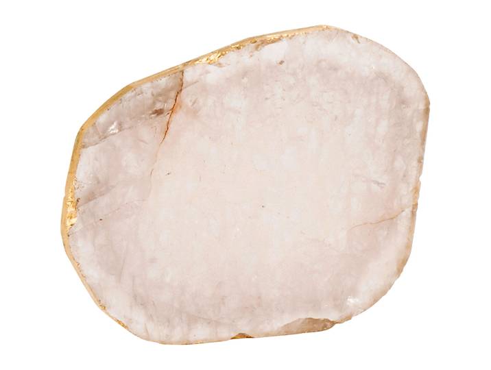 Untersetzer Natural & Feminine Glamour rosa Achat Stein B 13 cm - Untersetzer