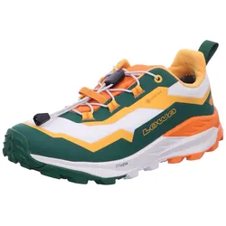 Lowa, Unisex, Wanderschuhe, Fauli GTX Low (34), Orange, Grün, Mehrfarbig
