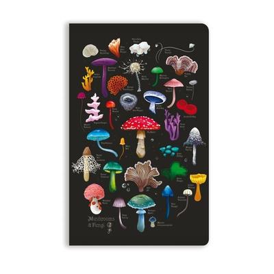 Premium Softcover Notizbuch: Anna Stead, Champignons und Pilze, Nonbook von Flame Tree Publishing, Brown Trout-Auslieferer Flechsig, 978-1-83562-732-7