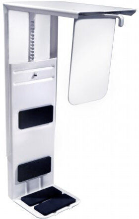 Twin Cpu Holder Til Ophæng, Hvid