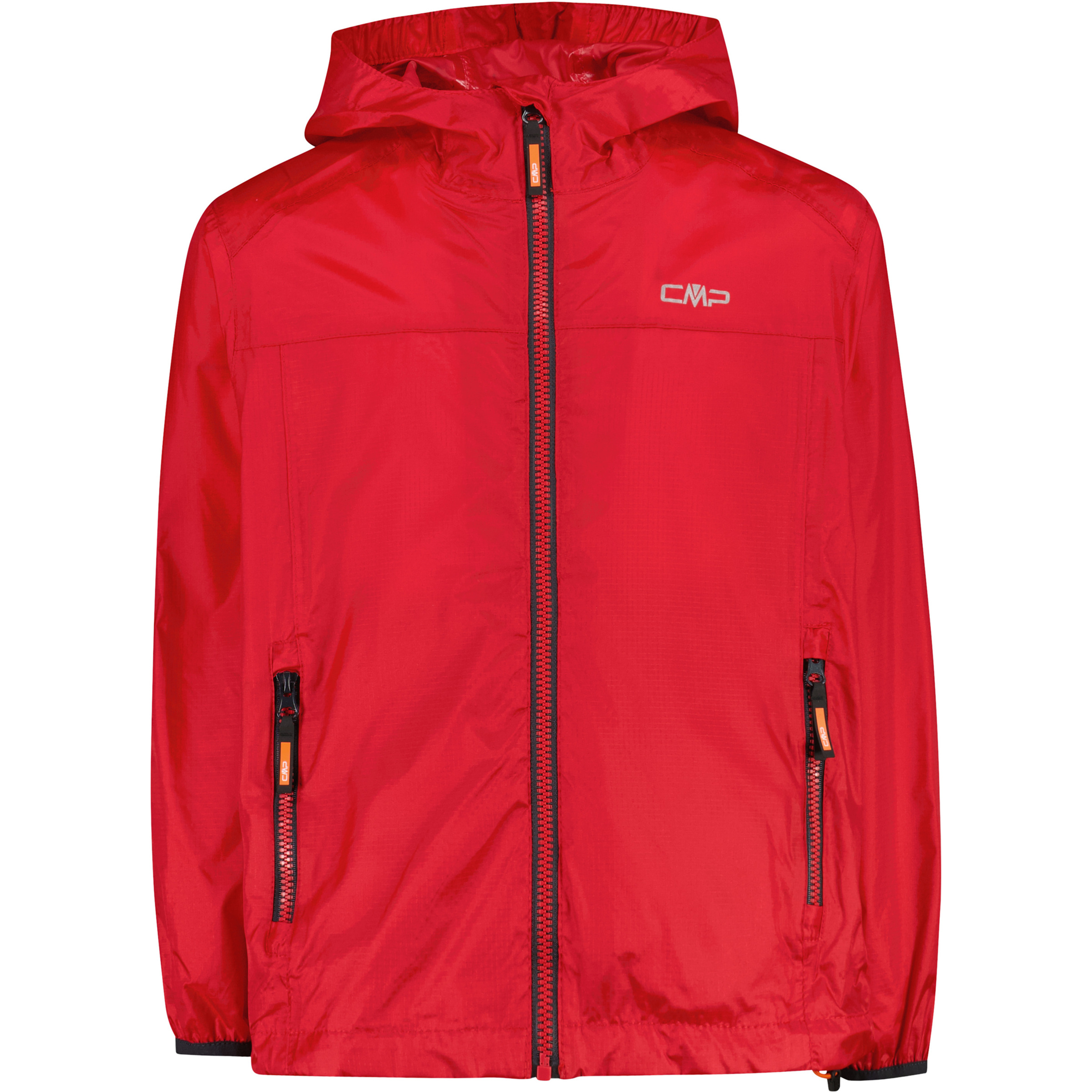 CMP Fix Regenjacke Kinder Regenjacke rot Größe 176 Trekking Schnell trocknend