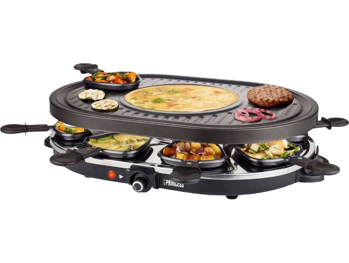 Princess Raclette 8 Oval Grill Party 162700