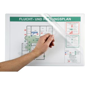 Eichner Plakattasche 9218-02986, A3, aus Kunststoff, magnethaftend