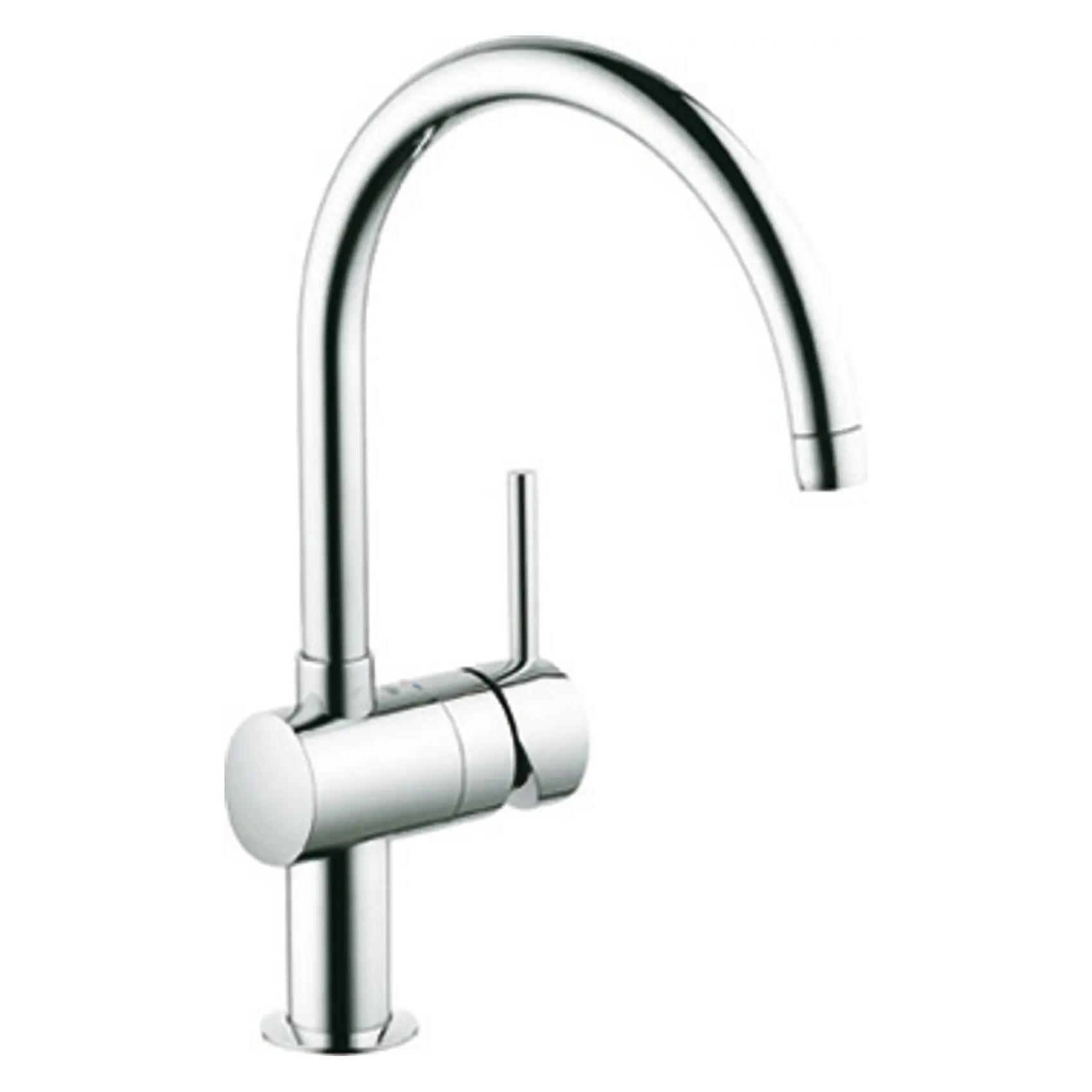 Grohe Kchenarmatur mit Einhebelmischer Minta supersteel matt 32917 (32917DC0)