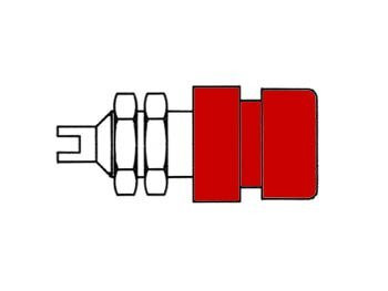 Hirschmann Geïsoleerde 4mm-Aansluiting Roterend Deel Bil 20