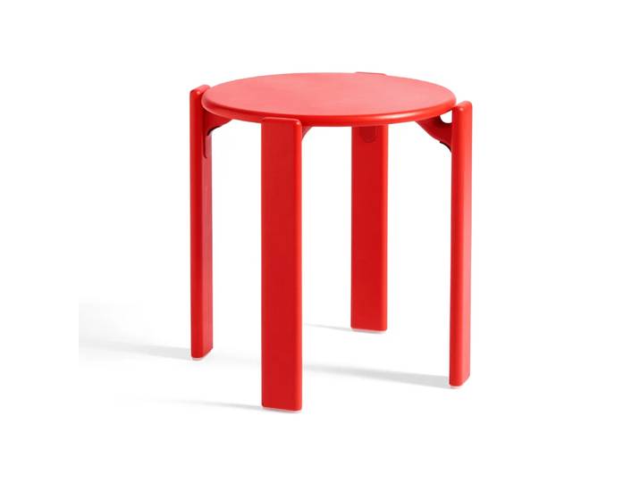HAY Rey runder Hocker Ø46,5x46 cm Scarlet red