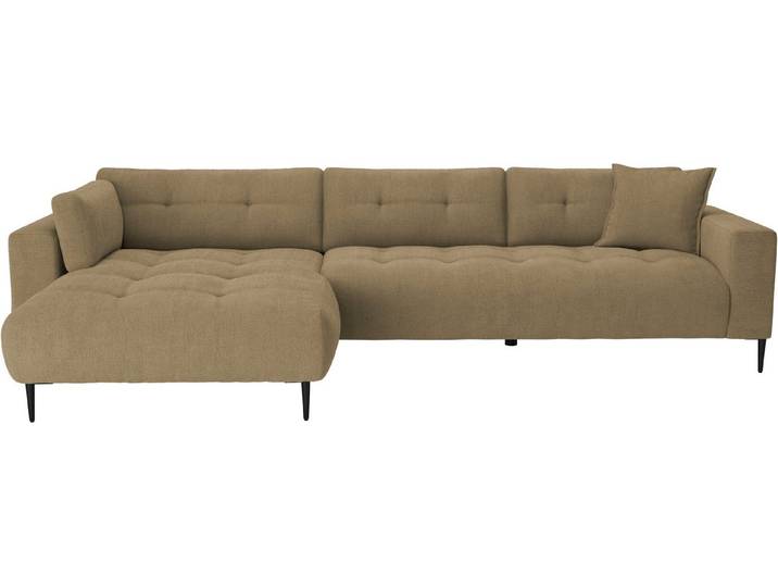 Trends by HG Ecksofa Leo, B: 309, in Cord und Chenille