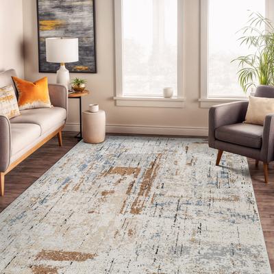 World Rug Gallery Multi-Tonal Abstract Area Rug