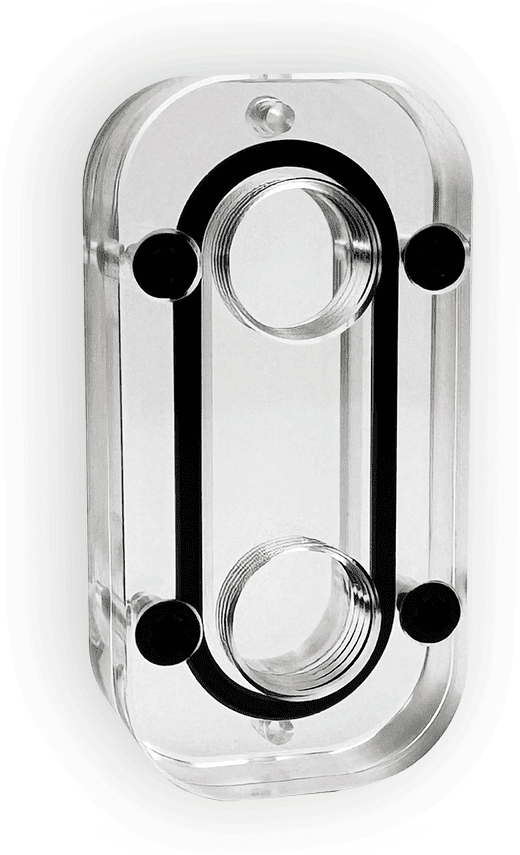 Stealkey Customs Stealkey CubeTube 60mm - Acryl W&uuml;rfelrohr