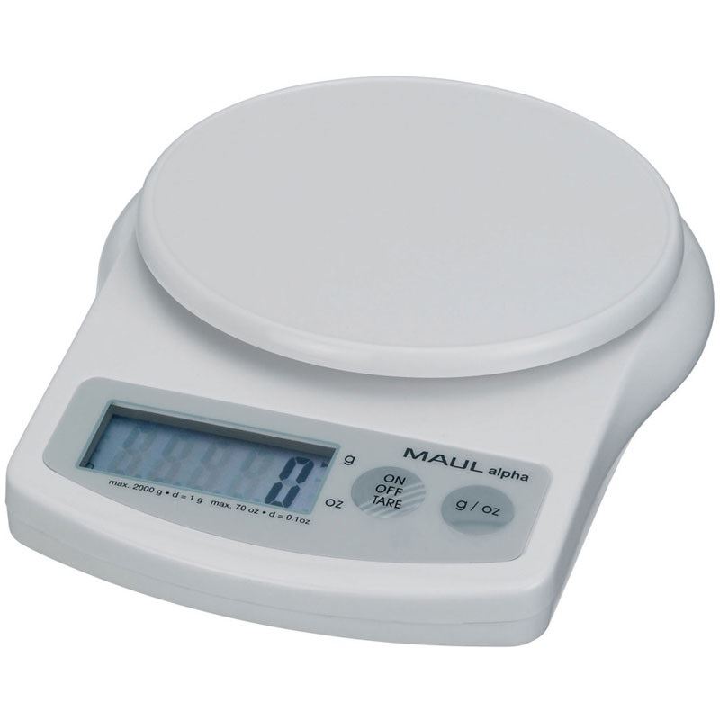MAUL Briefwaage alpha weiß für max. 2,0 kg