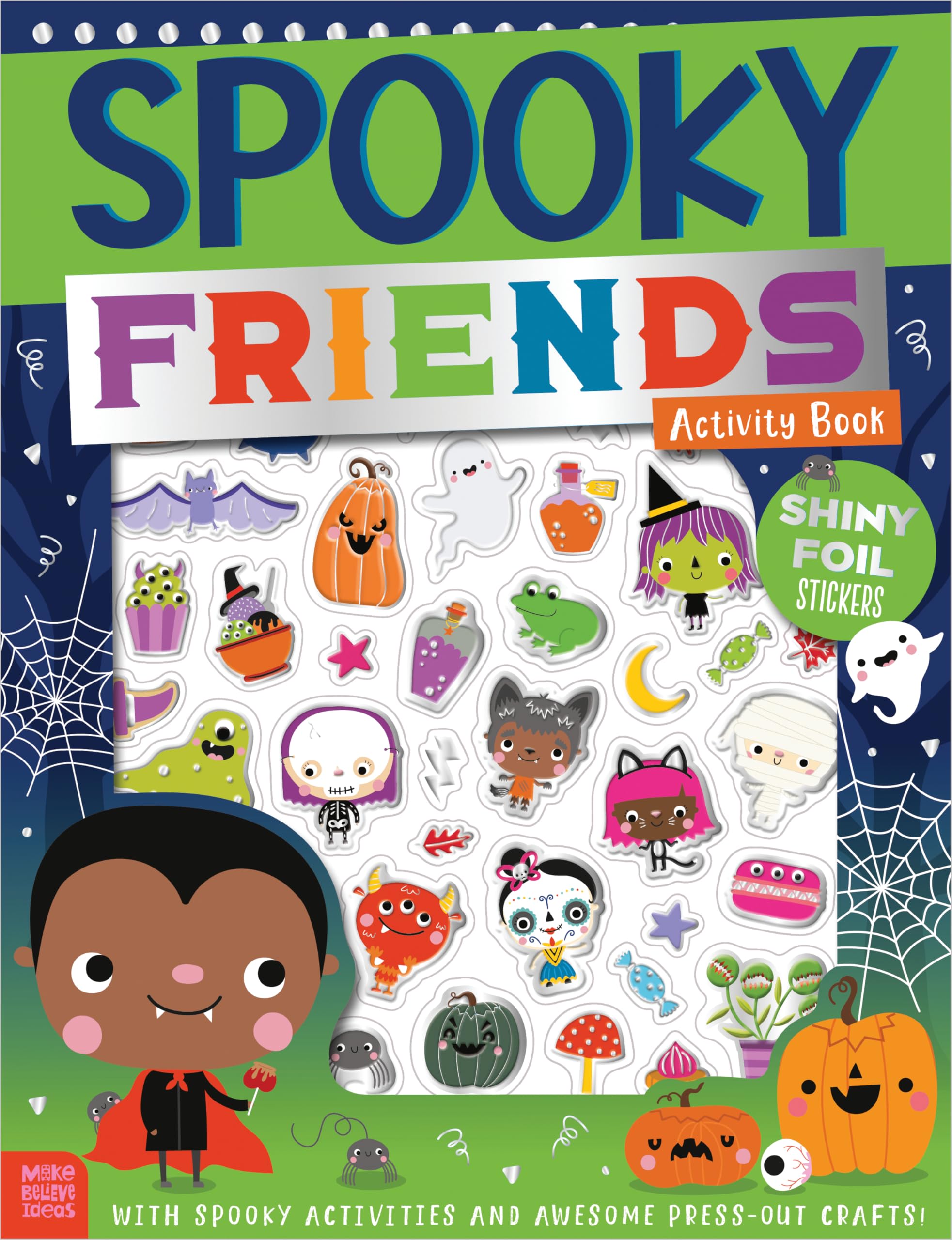 Make Believe Ideas Spooky Friends Activity Book   Fun Halloween Activities for Children
