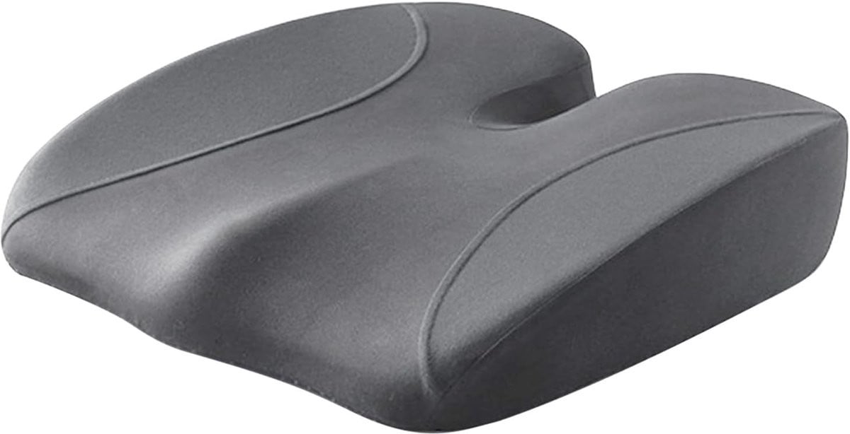 Comfortabel autozitkussen van ademend traagschuim voor volwassenen, meerkleurig, dikte: 6 cm