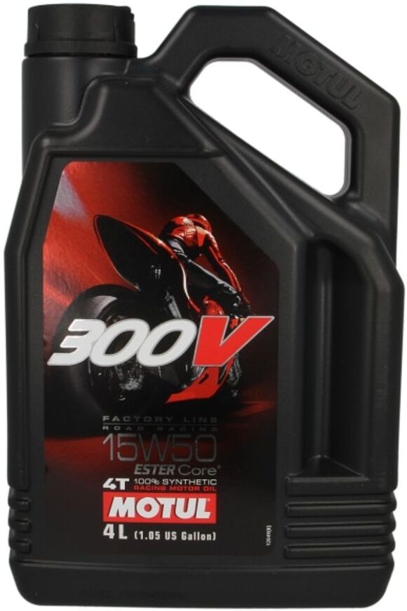 Moottoriöljy Motul 104129 300v Factory Line 15w50 4l