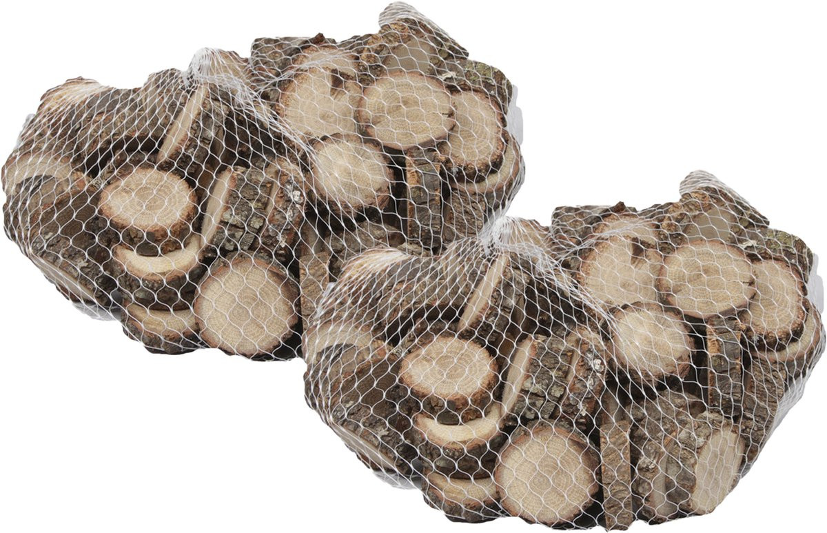 Othmar Decorations Decoratie boomschijven - 500 gram - 2,5 cm dikte