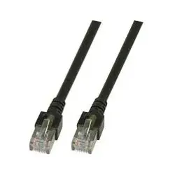 EFB Elektronik Cat5e, 10m Netzwerkkabel Schwarz SF/UTP (S-FTP)