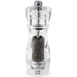 Peugeot VITTEL Pfeffermühle Acryl klar 16 cm, Pfeffermühle + Salzmühle, Transparent