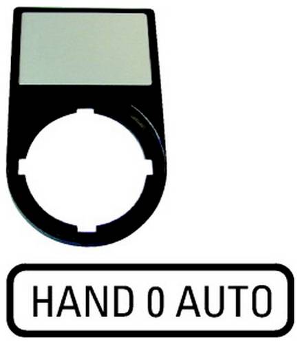 Eaton 216493 Tastenzusatzschild (B x H) 30mm x 50mm Schwarz