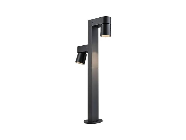 Paulmann 94824 LED Pollerleuchte Kimu IP44 822mm 3000K 2x8W 2x500lm 230V 70° Anthrazit Aluminium Außenleuchte