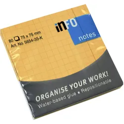 inFO Haftnotizen 7,5 x 7,5 cm