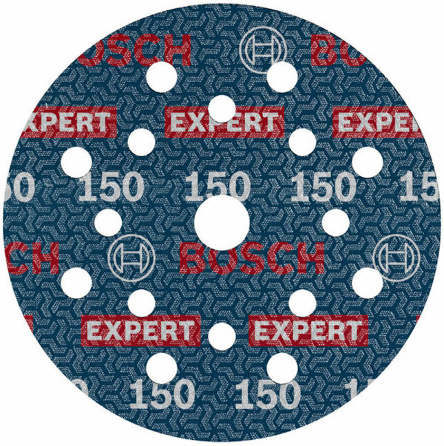 BOSCH EXPERT Disque abrasif feuille, 125 mm, G150 (2608902402)