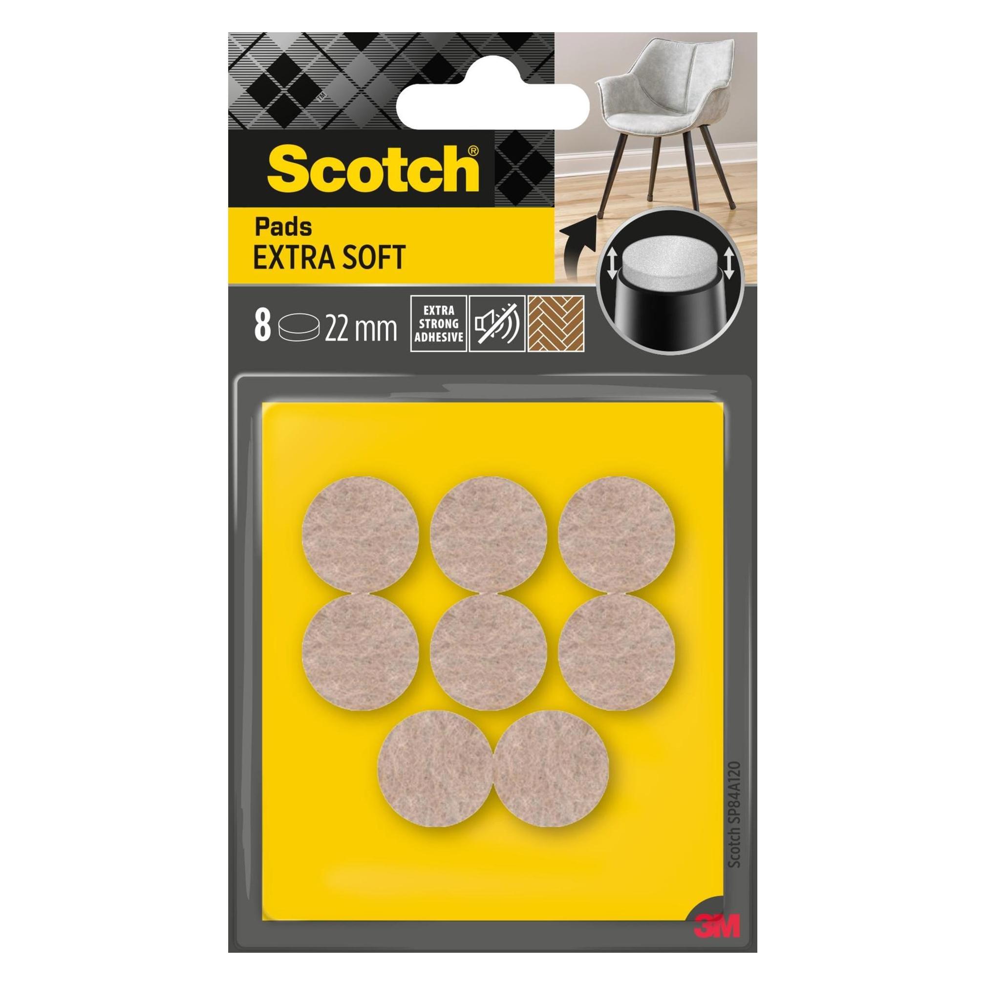 Scotch Extra weiche Filzgleiter (Filzgleiter, 8 Stk.) (SCOTCHSP84A20)
